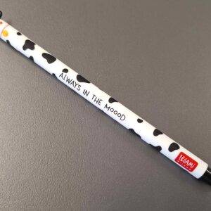 LEGAMI ERASABLE PEN - COW - BLACK