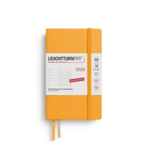 Wochenkalender Pocket A6 Pocket 2026 Rising Sun