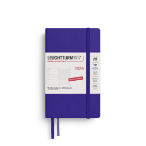 Wochenkalender Pocket A6 Pocket 2026 ink