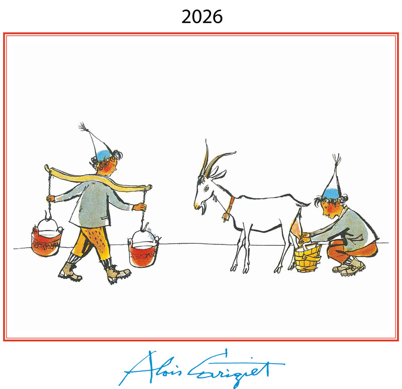 Bilderbuchkalender Schellen Ursli