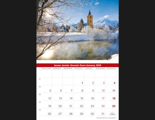 Kalender Switzerland 2026 – Bild 2