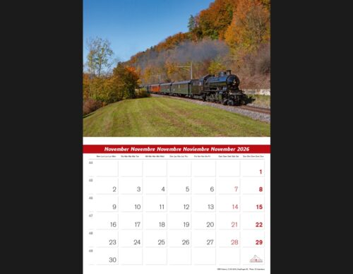 Kalender Schweizer Eisenbahn 2026 – Bild 2