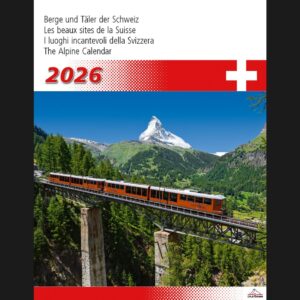Kalender Berge und Täler der Schweiz 2026