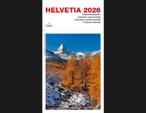 Postkartenkalender Helvetia 2026