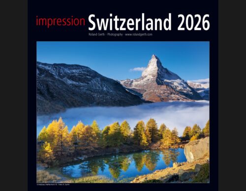 Kalender Impression Switzerland 2026