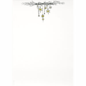 Designpapier Winterdeko