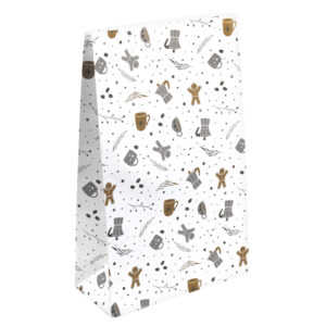 Papiertüte gross weiss