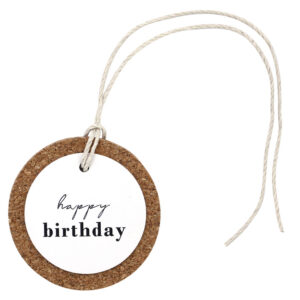 Happy Birthday Hangtag