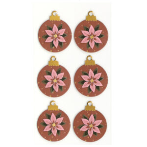 Art-Work: Weihnachtskugeln Blume