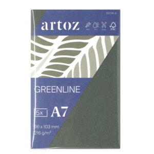 Greenline Pkg 5 Visitk. A7 Moos Grün