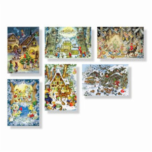 Adventskalender-Karte