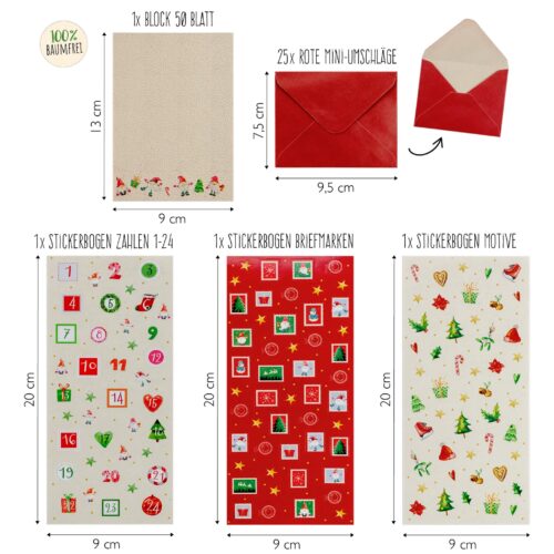 Adventskalender Bastelset – Bild 2