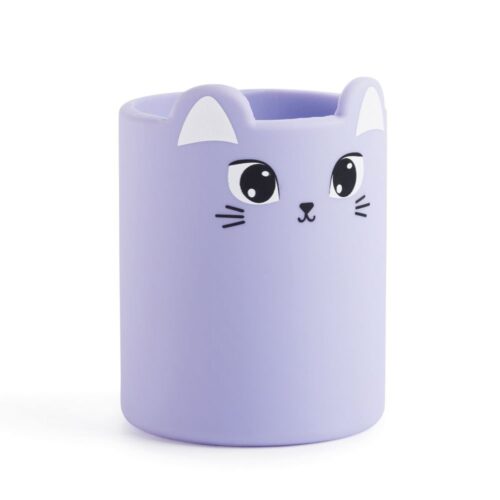 B2F Stifteköcher Katze aus Silikon