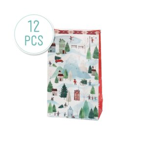 Geschenktaschen Winterlandschaft