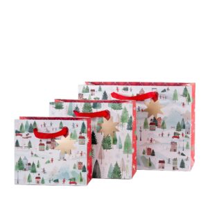 Geschenktaschen Winterlandschaft