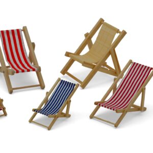 Deko Liegestuhl 10cm