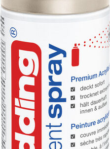 Acryllack Spray seidenmatt champagner gold