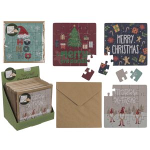 Weihnachtskarten Puzzle quadratisch