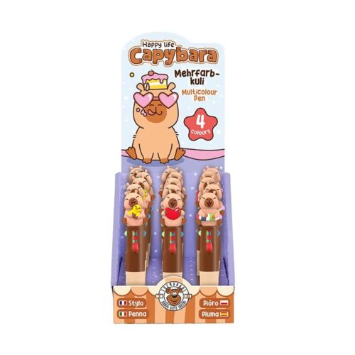 Mehrfarbkuli mit Topper Capybara