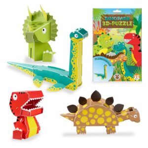 3D-Puzzle Dinopark Tiere