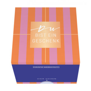 Message in a Box du bist ein geschenk