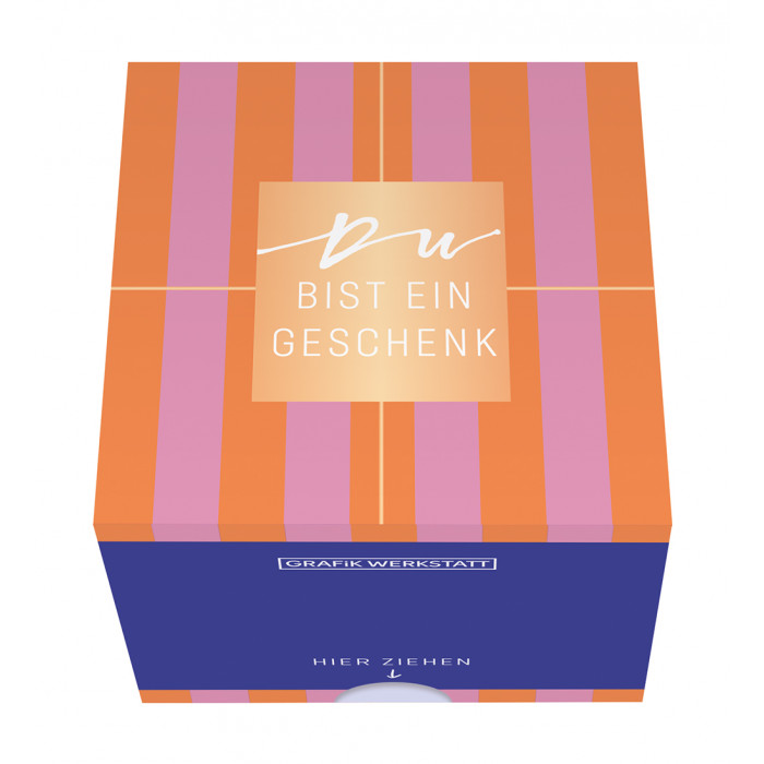 Message in a Box du bist ein geschenk