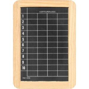 Coiffeure Jasstafel 16x24cm