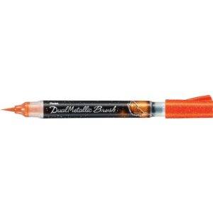 Pinselstift Dual Metallic orange