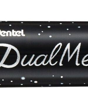 Pinselstift Dual Metallic silber