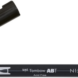 Tombow brush pen black