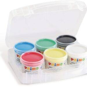 Primo Fingermalfarbe 6x100g textil
