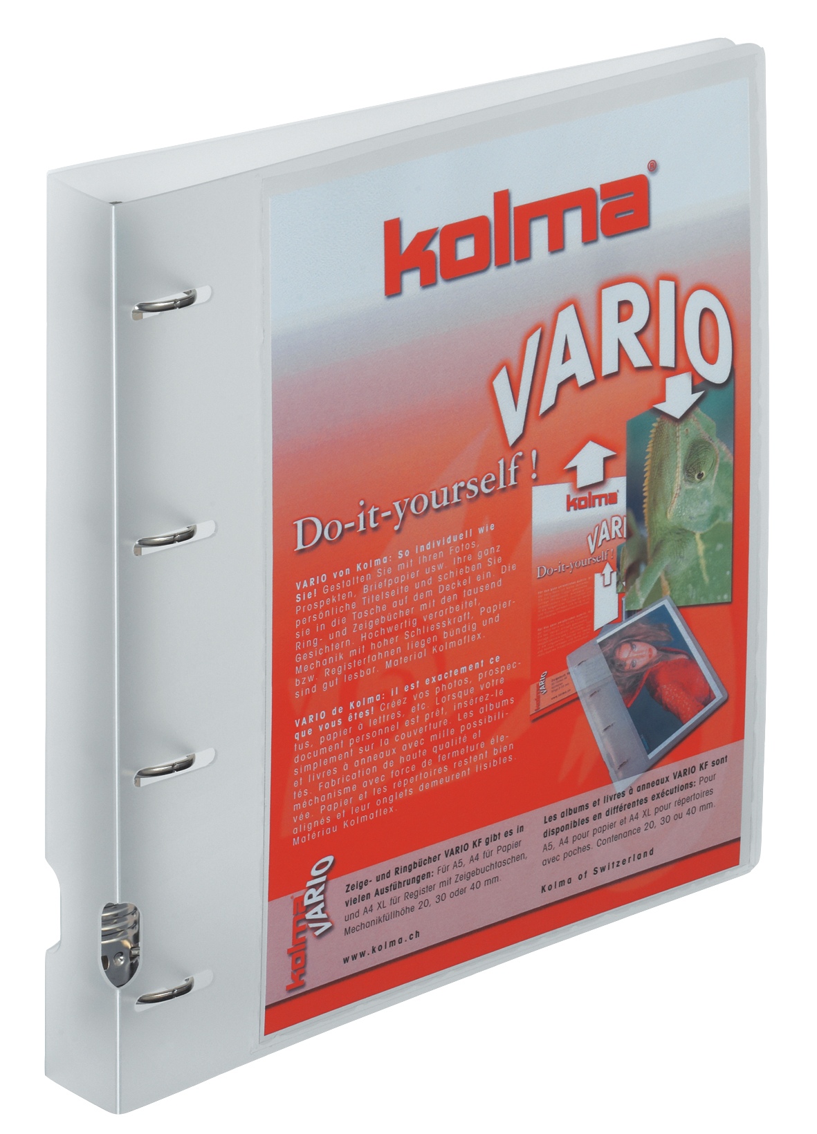 Zeigebuch Vario Kolmaflex transparent