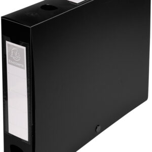 EXACOMPTA Sammelbox A4 schwarz