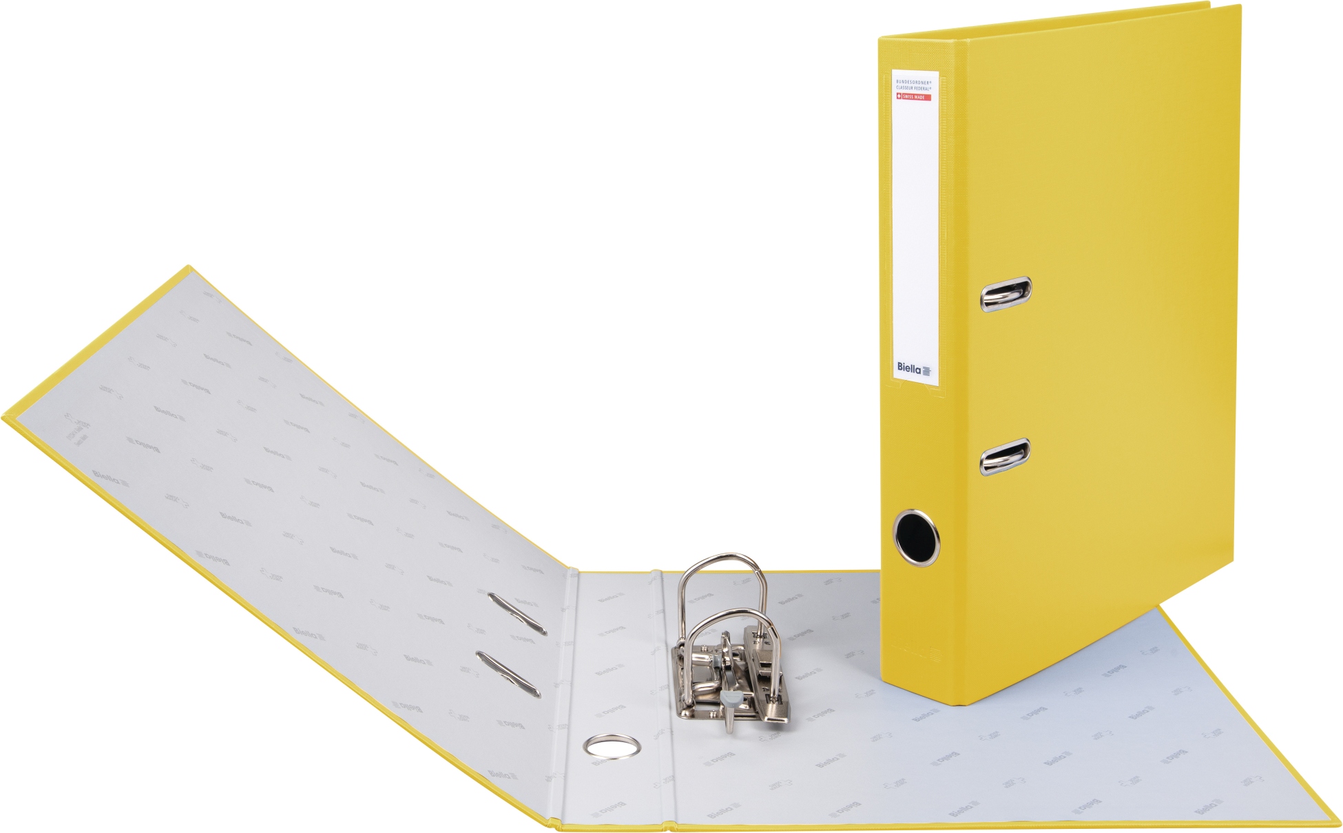 Bundesordner 4cm gelb
