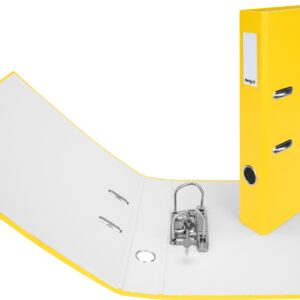 Ordner Plasticolor 4cm gelb