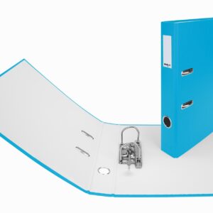 Ordner Plasticolor 4cm hellbla