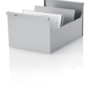 styro Karteikasten A5quer grau