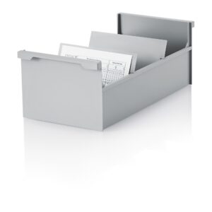 styro Karteikasten A6quer grau