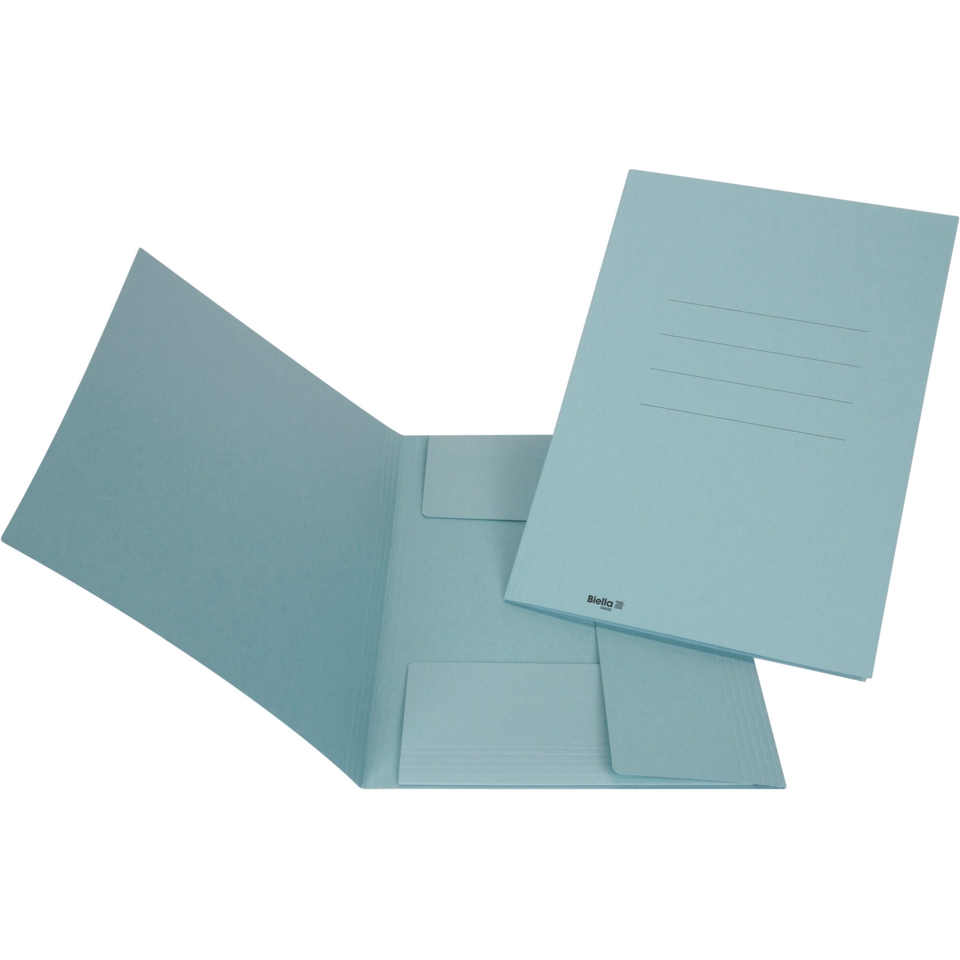 Aktensammler Jura Folio blau