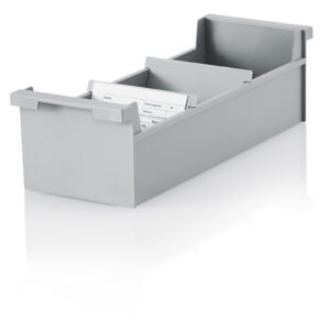 styro Karteikasten A7quer grau