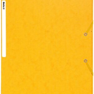 Gummibandmappe A4 gelb