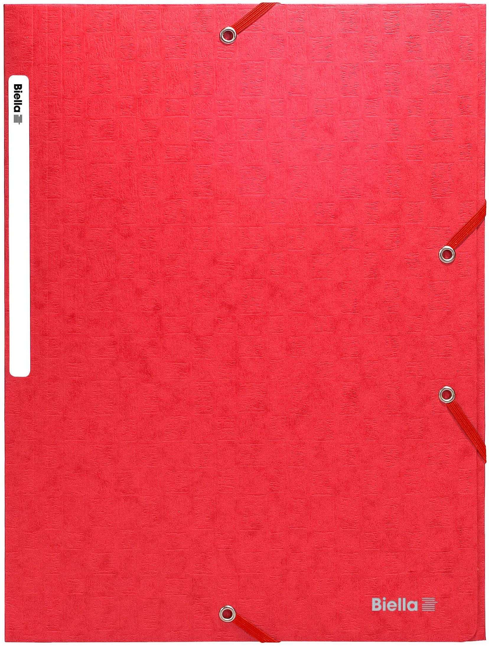 Gummibandmappe A4 rot