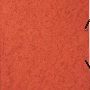 Gummibandmappe Presspan A4 orange