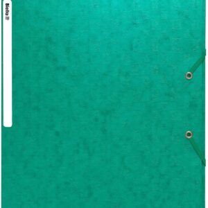 Gummibandmappe A4 grün