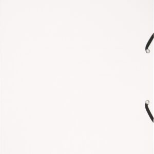 Gummibandmappe Presspan A4 weiss