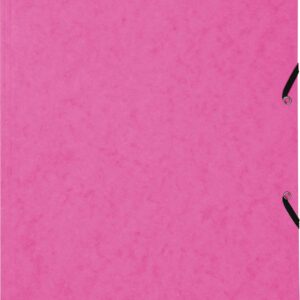 Gummibandmappe Pressspan A4 rosa