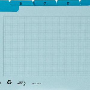 Karteiregister A-Z A5 blau