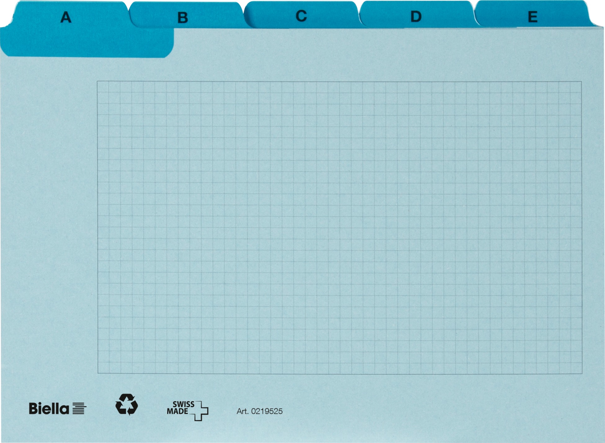 Karteiregister A-Z A5 blau