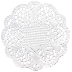 Papierspitzen 10cm weiss 40 Stück