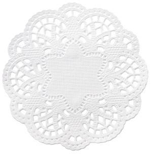 Papierspitzen 10cm weiss 40 Stück